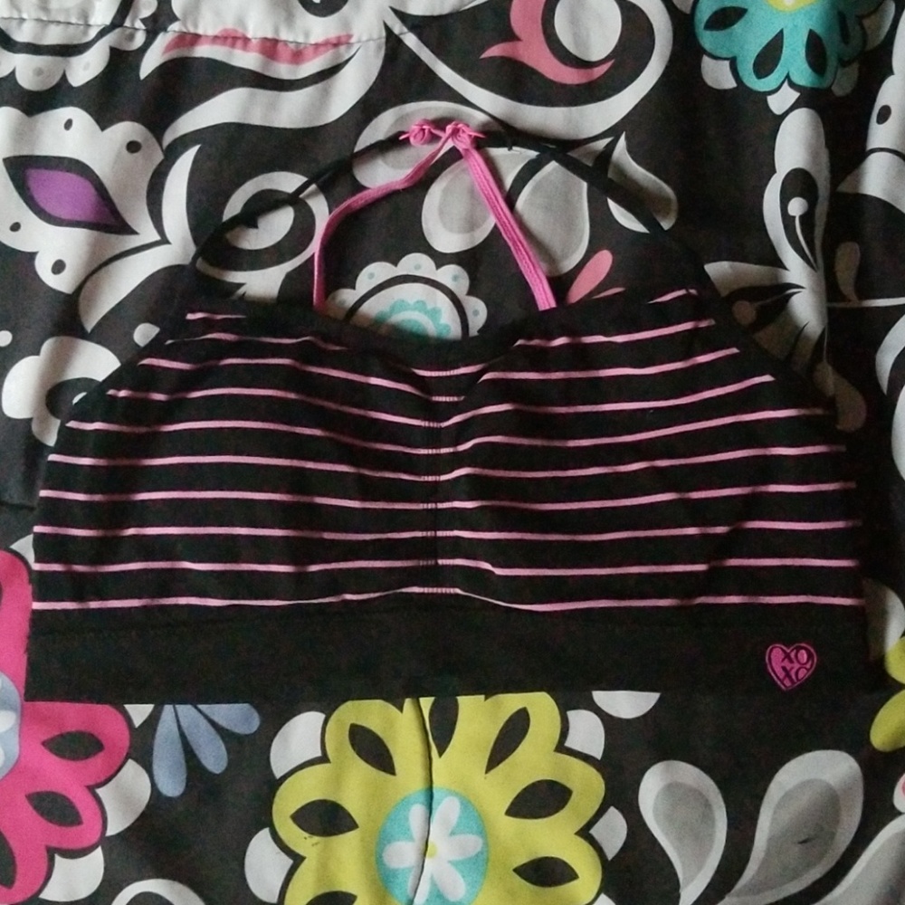 Girls' sports bra.